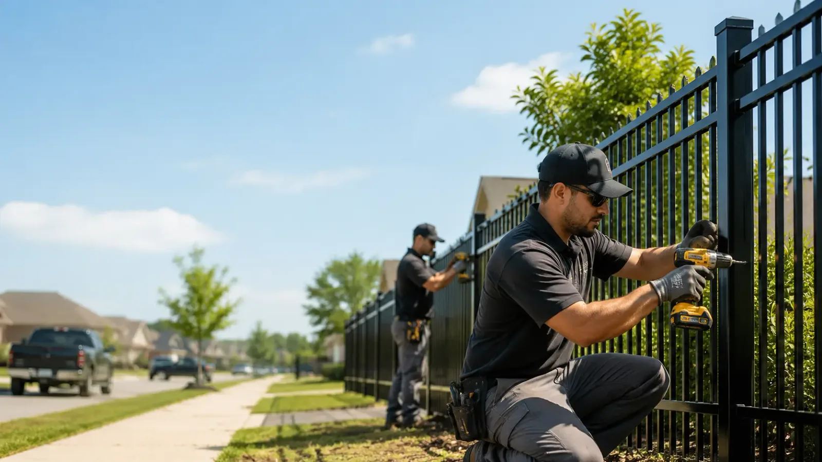 Metal Fence Installation in Carbon, IA